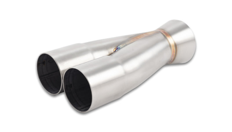 Vibrant Performance 2-1 Merge Collector, 1.875in Inlet ID x 2.50in Outlet OD, 7.75in Overall Length, Header/Turbo Manifold Fabrication - Part 10365