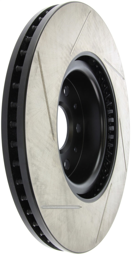 StopTech Driver Side Sport Slotted Rotor - eliteracefab.com