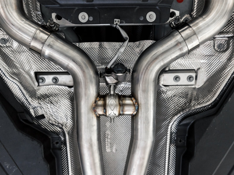 AWE Tuning 2019+ Mercedes-Benz C63/S AMG Sedan (W205) w/DPE SwitchPath Exhaust System - No Tips AWE Tuning