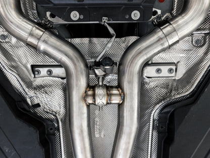 AWE Tuning 2019+ Mercedes-Benz C63/S AMG Sedan (W205) w/DPE SwitchPath Exhaust System - No Tips AWE Tuning