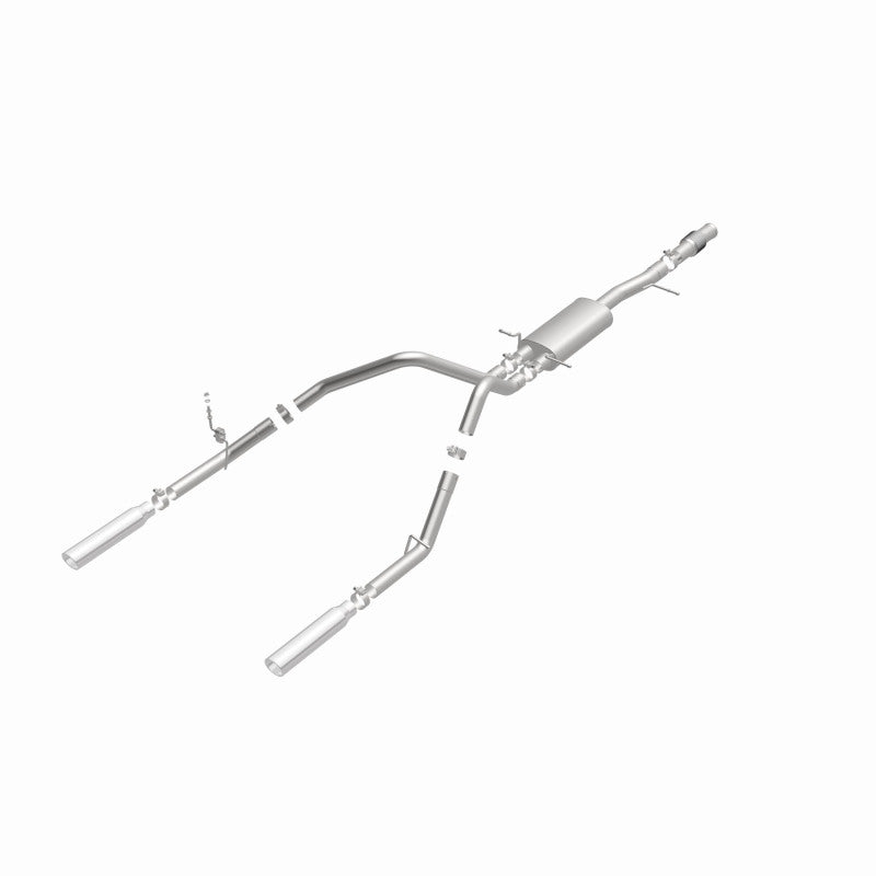 Magnaflow 14 Chev Silverado V8 5.3L SC Cab Dual Split Rear Exit SS Cat Back Perf Exhaust Magnaflow