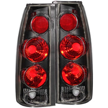 Load image into Gallery viewer, ANZO USA Cadillac Escalade Taillights Black 3d Style; 1999-2000 - eliteracefab.com