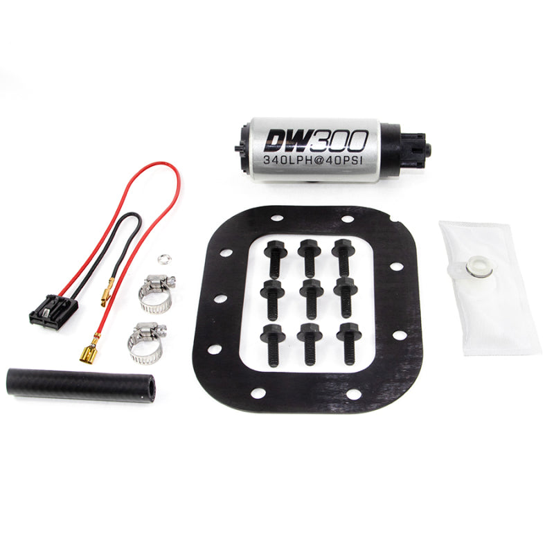 DeatschWerks 84-85 Chevy Corvette 5.7L DW300 340 LPH In-Tank Fuel Pump w/ Install Kit - eliteracefab.com