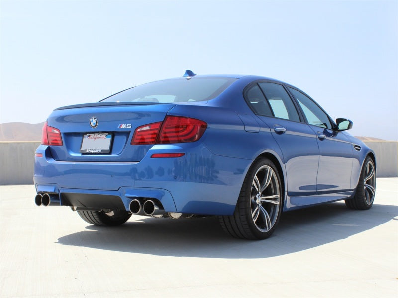 aFe MACHForce XP Exhaust 304SS Cat-Back w/ Polished Tips 12-13 BMW M5 (F10) V8 4.4L (tt) aFe