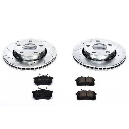 Power Stop 00-02 Audi S4 Rear Z23 Evolution Sport Brake Kit PowerStop