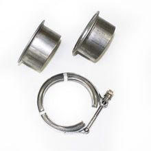 Load image into Gallery viewer, JBA 2.5in Stainless Steel V-Band Clamp &amp; Flanges JBA