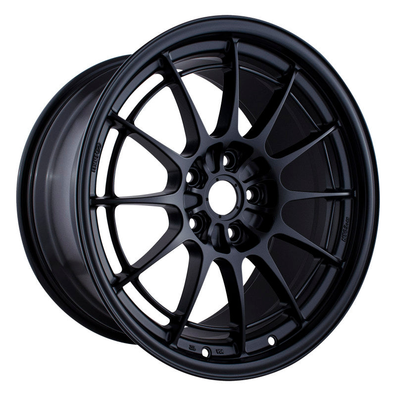 Enkei NT03+M 18x9.5 5x114.3 40mm Offset 72.6mm Bore Black Wheel G35/350Z *MOQ 40 Wheels* - eliteracefab.com