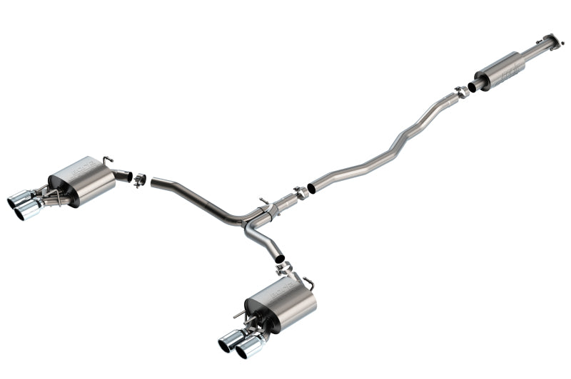 Borla 18-20 Toyota Camry XSE Cat Back S-Type Exhaust 3.5in Tip Dual Split Rear Exit - eliteracefab.com