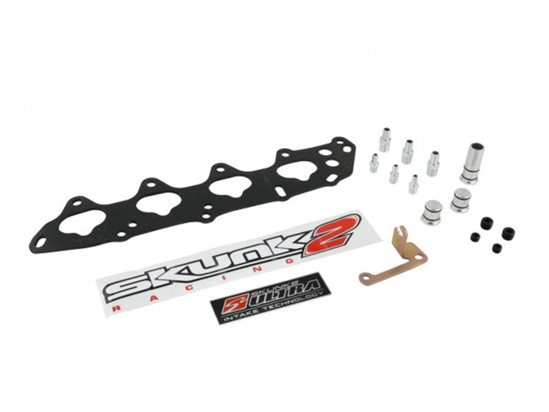 Skunk2 Ultra Race Series Centerfeed (B16A/B - B17A - B18C) 5.0L Black Intake Manifold - eliteracefab.com