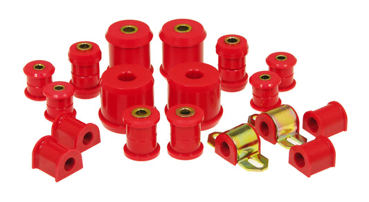 Prothane Total Vehicle Suspension Bushing Kit for 2000–2005 Mitsubishi Eclipse, Red – 13-2002
