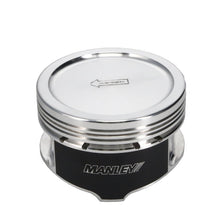 Load image into Gallery viewer, Manley Ford 4.6L/5.4L (2v/4v)3.572in Bore 23cc Dish Platinum Series Dish Piston Set