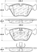 Load image into Gallery viewer, STOPTECH PERFORMANCE 04-09 BMW X3 (E38) / 06-09 Z4 3.0SI (E86) / 00-07 330 SERIES FRONT BRAKE PADS, 309.09460 - eliteracefab.com