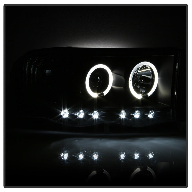 Spyder Dodge Ram 1500 02-05/Ram 2500 03-05 Projector Headlights LED Halo LED Blk PRO-YD-DR02-HL-BK - eliteracefab.com