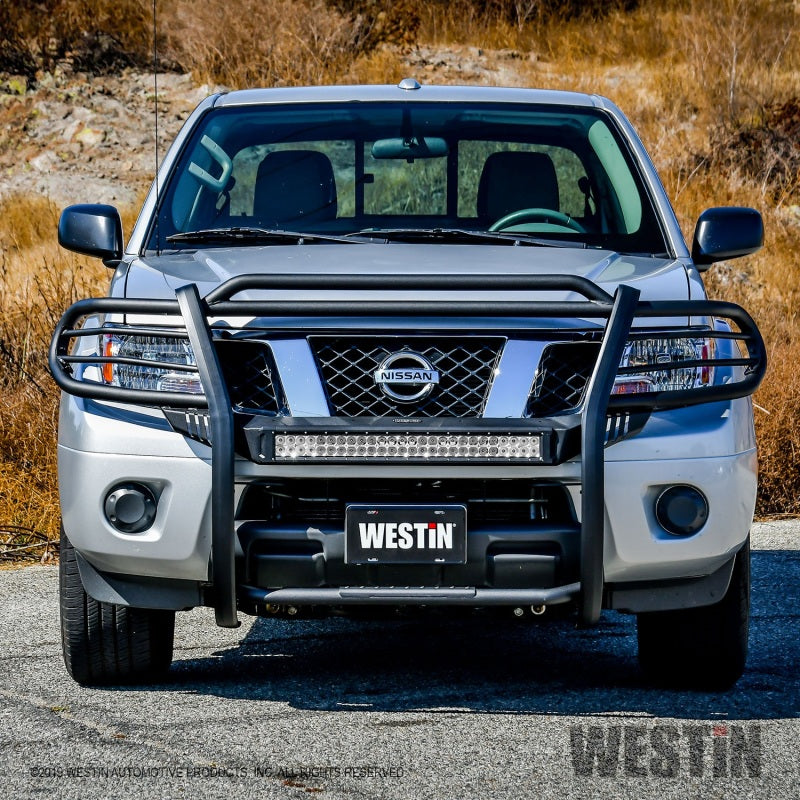 Westin 12-20 Nissan Frontier Sportsman X Grille Guard - Textured Black Westin