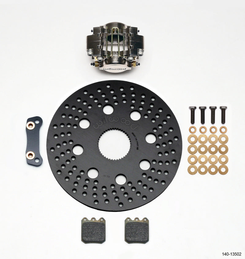 Wilwood Dynapro Single LW Right Rear Kit - Sprint 10.20in Aluminum Drilled Rotor Wilwood