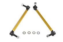 Load image into Gallery viewer, Whiteline 05+ Mustang Coupe 8cyl (Inc Shelby GT/ GT500) Front Swaybar Link Kit H/Duty Adj Steel Ball - eliteracefab.com