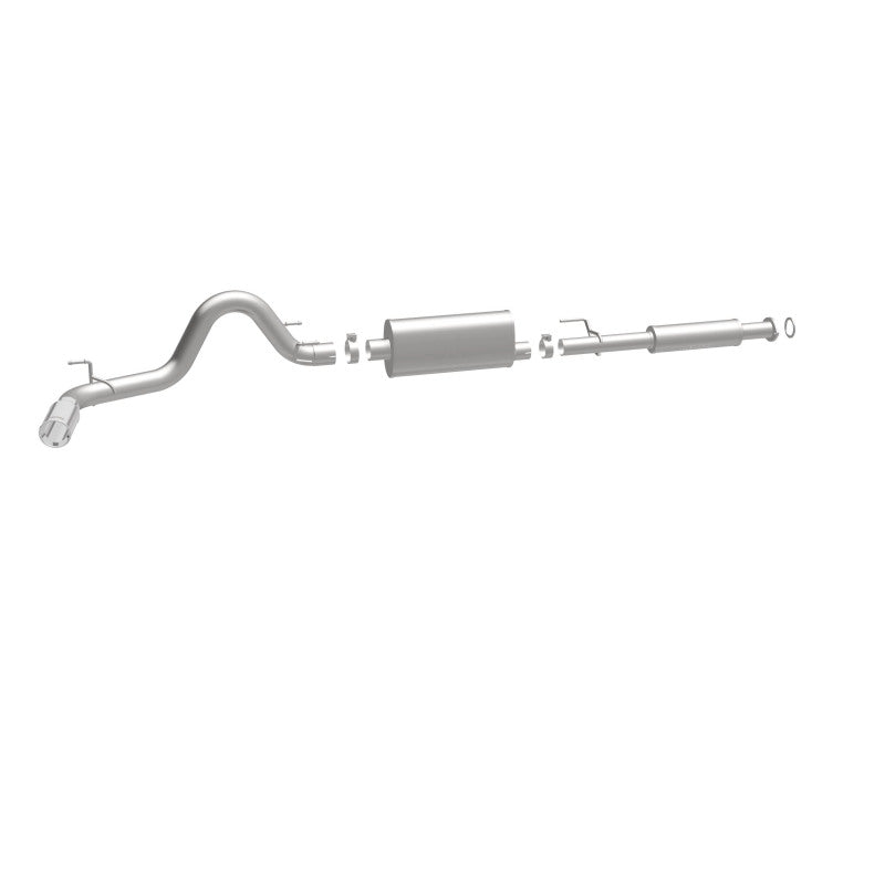 MagnaFlow Cat-Back 2016 Toyota Tacoma TRD 3.5L V6 SS 3in Single Pass Side Exit Rear 4in Tip Magnaflow