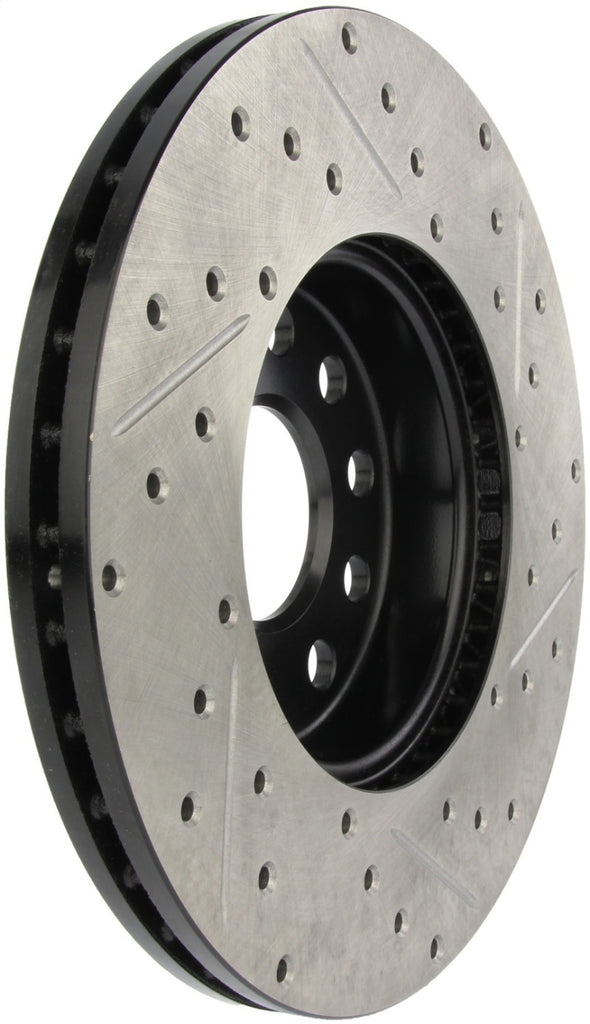 StopTech Slotted & Drilled Sport Brake Rotor - eliteracefab.com