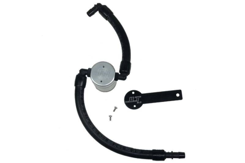 J&L 2019 Dodge Ram 1500 5.7L Oil Separator 3.0 Passenger Side - Clear Anodized - eliteracefab.com