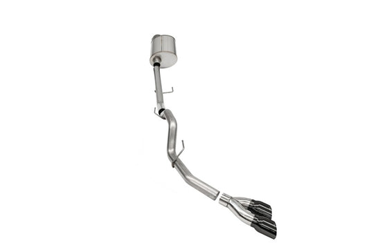 Corsa 2021-2022 Ford F-150 Regular Cab/ 8in Bed 5.0L V8 Sport Cat-Back Single Side Exit-Black PVD CORSA Performance