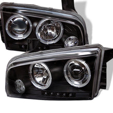 Load image into Gallery viewer, Spyder Dodge Charger 06-10 Projector Headlights Halogen Only - LED Halo LED Blk PRO-YD-DCH05-LED-BK - eliteracefab.com