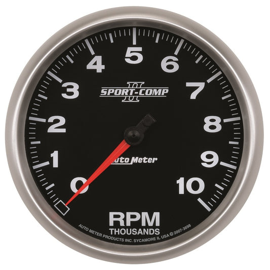 Autometer Sport-Comp II 5 inch 0-10000 RPM In Dash Tachometer 3698
