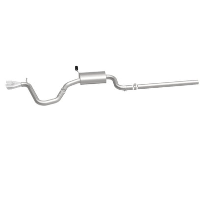MagnaFlow Sys C/B 2015 Volkswagen Golf 1.8L 2.5in SS Dual Driver Side Exit Polished 3 Tip Magnaflow