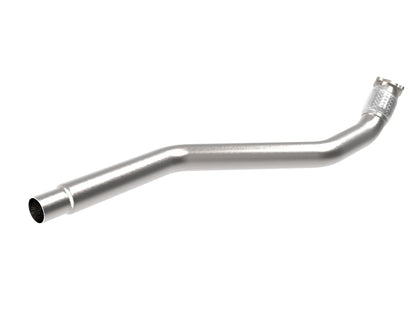 afe POWER MACH Force-Xp 09-16 Audi A4/A5 B8 L4-2.0L(t) 304 SS 3in. Front Resonator Delete Pipe - eliteracefab.com