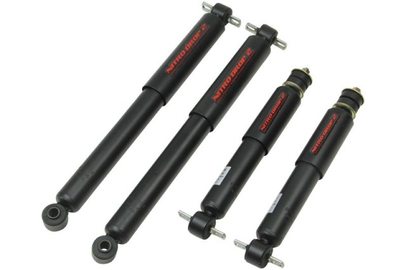 Belltech SHOCK SET NITRO DROP 2 88-94 Chevy / GMC C1500 / C2500 2WD