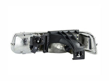 Load image into Gallery viewer, ANZO USA Chevrolet Silverado Crystal Headlights Chrome; 1999-2002 - eliteracefab.com