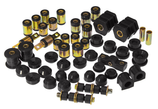 Prothane Total Vehicle Suspension Bushing Kit for 1996–2000 Honda Civic w/ All C-Arm Bushings, Black – 8-2008-BL