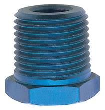 Load image into Gallery viewer, Russell Performance 1/2in Male to 1/8in Female Pipe Bushing Reducer (Blue)