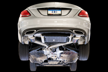 AWE Tuning Mercedes-Benz W205 C300 Touring Edition Exhaust AWE Tuning