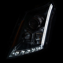 Load image into Gallery viewer, ANZO USA Cadillac Srx Projector Headlights W/ Plank Style Design Black; 2010-2015 - eliteracefab.com