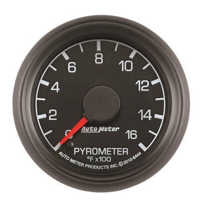 AutoMeter GAUGE; PYROMETER (EGT); 2 1/16in.; 1600deg.F; STEPPER MOTOR; FORD FACTORY MATCH Ford 1999-2007 - eliteracefab.com