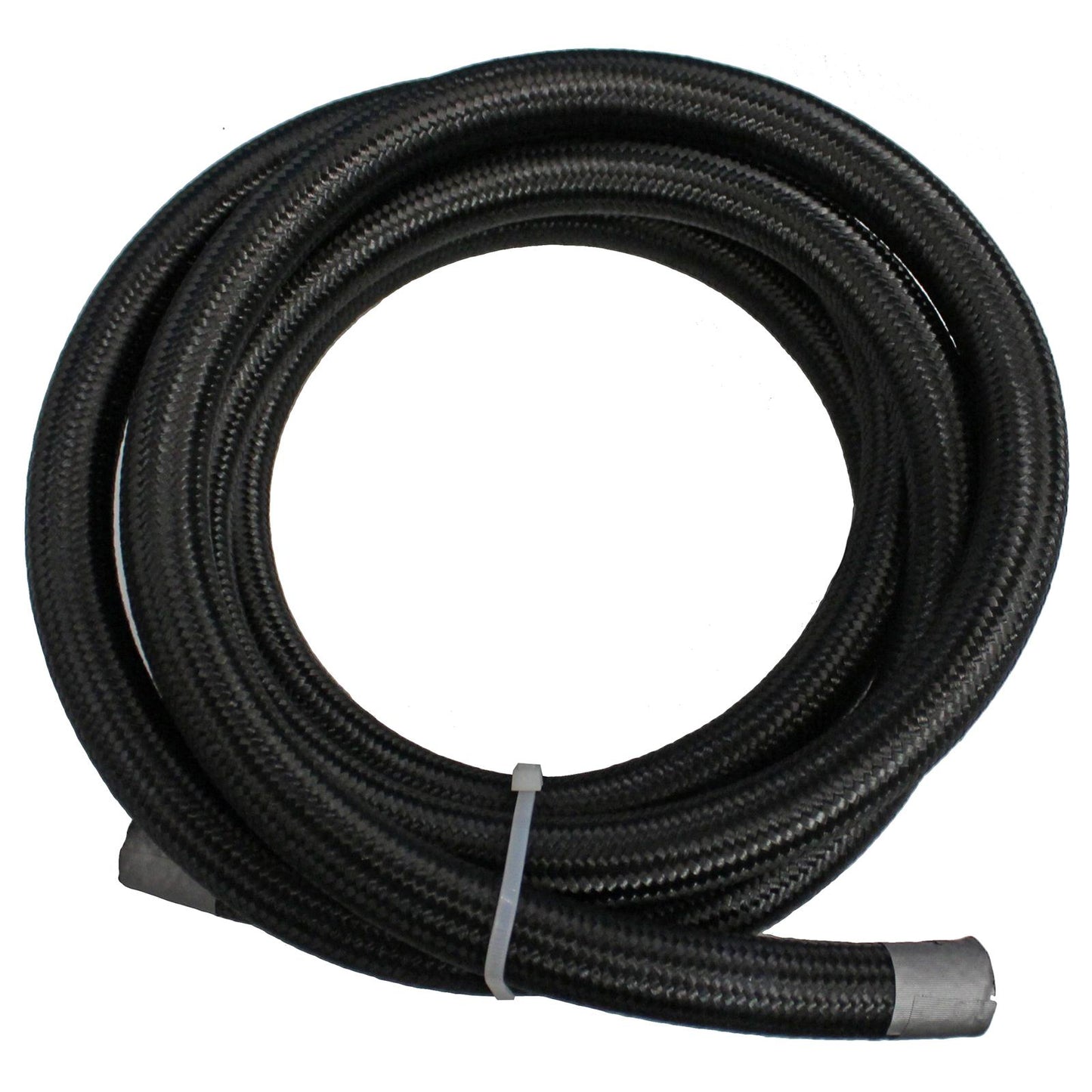 Fragola Performance Systems 841012 Premium Black Nylon Race Hose - 10 Feet - eliteracefab.com