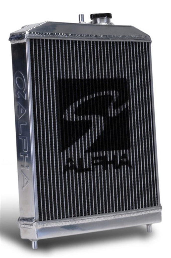 Skunk2 Alpha Series 92-00 Honda Civic Radiator (Half Size) (Dual Core) (Manual Trans.) - eliteracefab.com