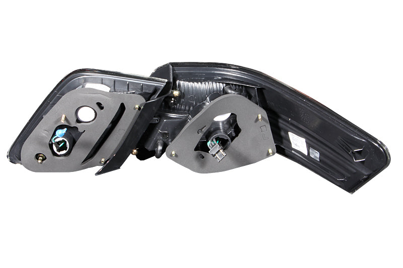 ANZO 2007-2009 Toyota Camry LED Taillights Black - eliteracefab.com