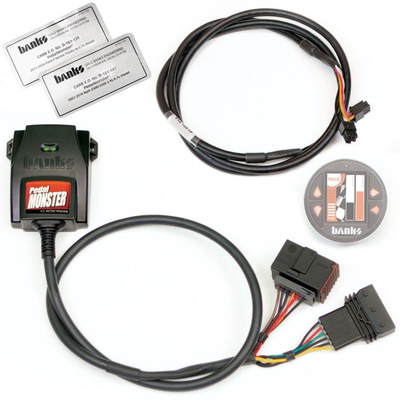 Banks Power Pedal Monster Throttle Sensitivity Booster for Use w/ Exst. iDash - 07-19 Ram 2500/3500 - eliteracefab.com