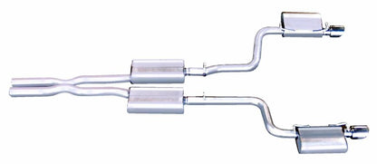 Gibson 06-10 DODGE CHARGER SRT-8 / MAGNUM 6.1L, ,STAINLESS DUAL EXHAUST - 617004 Gibson