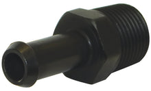 Load image into Gallery viewer, Moroso Air/Oil Separator Fuel Line Fitting - 3/8in to 3/8in Hose - Straight - Black - Single