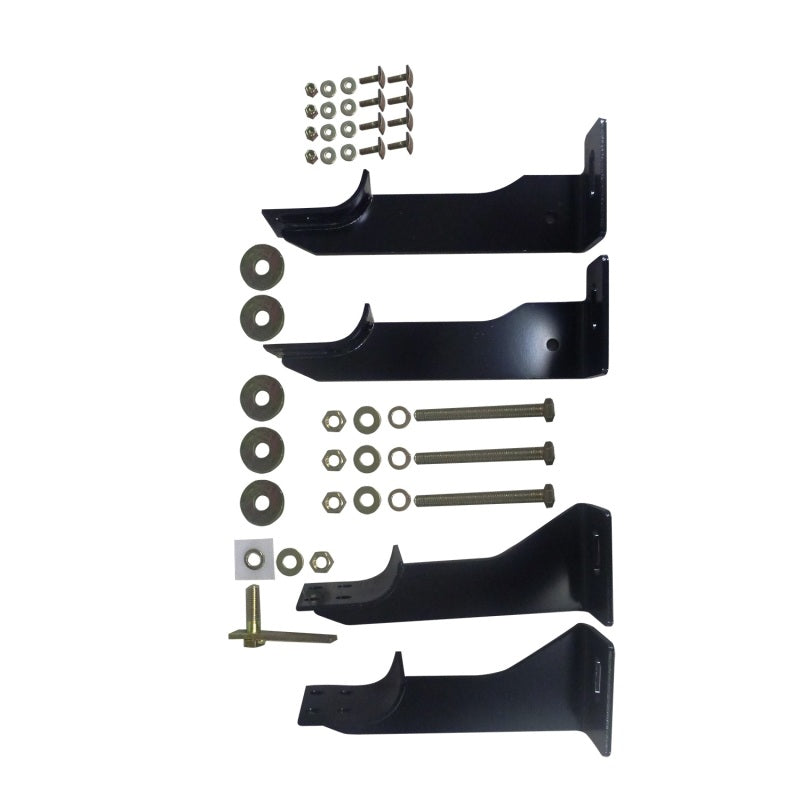 Westin 2007-2018 Toyota Tundra D-Cab/Crew Max Running Board Mount Kit - Black - eliteracefab.com