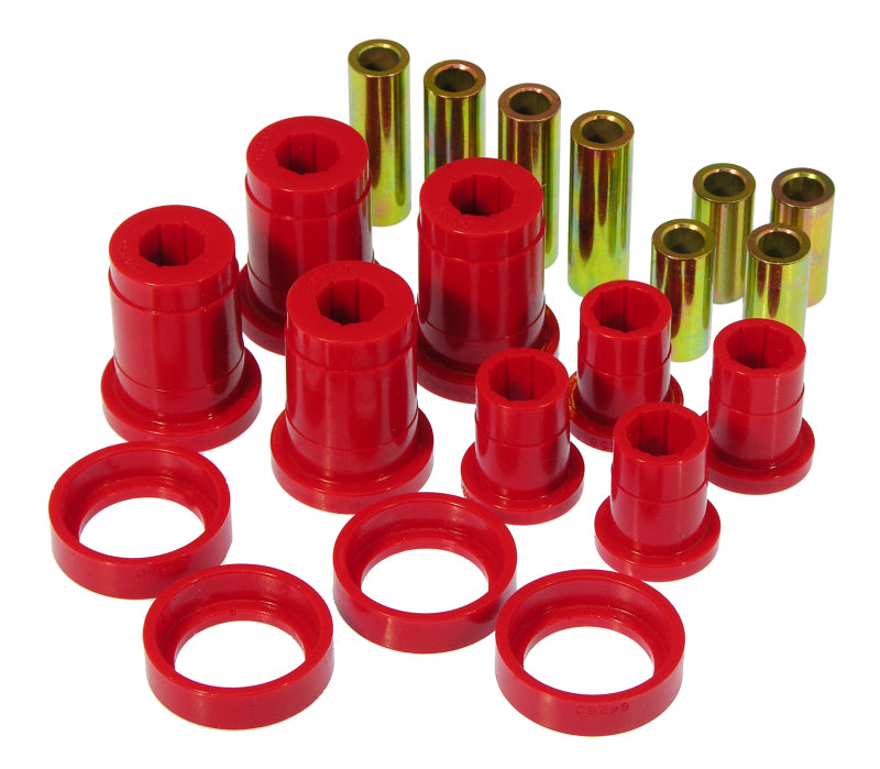 Prothane 84-88 Pontiac Fiero Front Control Arm Bushings - Red - eliteracefab.com