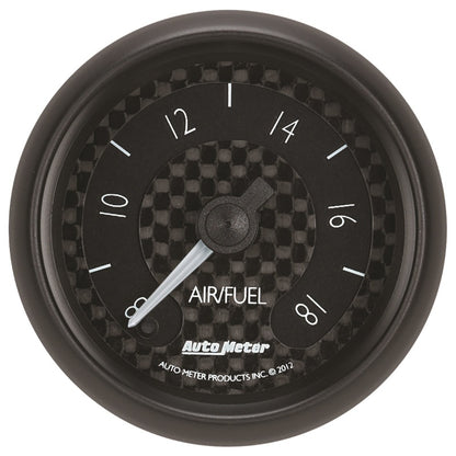 Autometer GT Series 52mm Full Sweep Electronic 8:1-18:1 AFR Wideband Air/Fuel Ratio Analog 8070