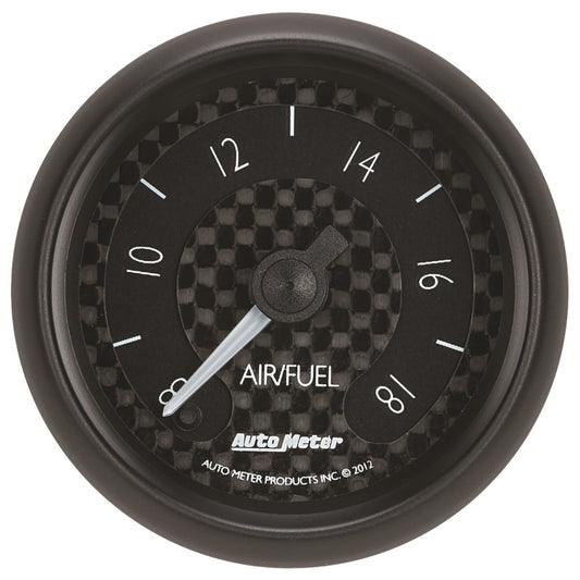 Autometer GT Series 52mm Full Sweep Electronic 8:1-18:1 AFR Wideband Air/Fuel Ratio Analog 8070