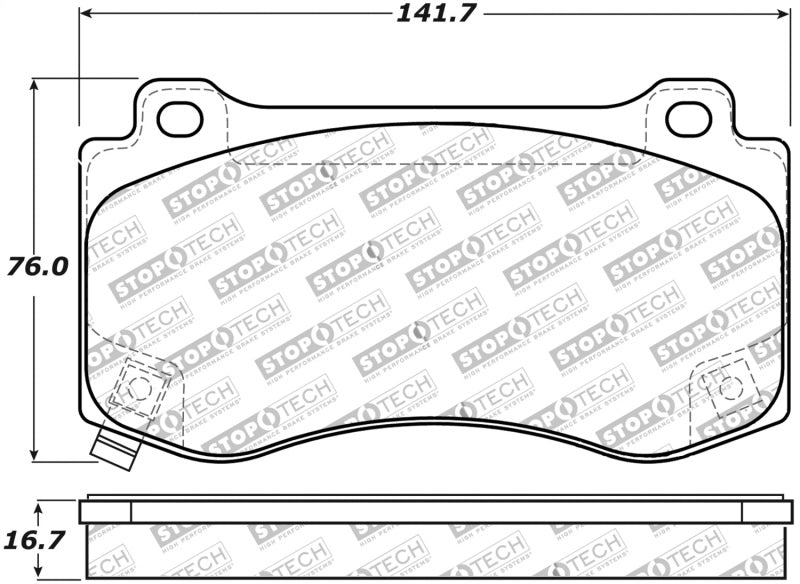 STOPTECH PERFORMANCE 06-08 DODGE MAGNUM SRT-8 / 06-09 CHARGER SRT-8 / 09-10 CHALLENGER SRT-8 / 06-1, 309.11490 - eliteracefab.com