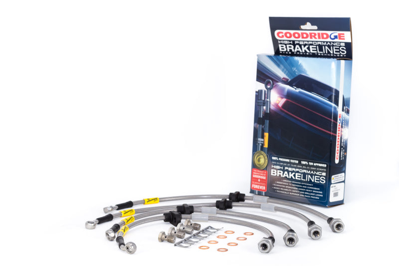 Goodridge 99-00 Honda Civic Si (w/ rear disc) Brake Lines - eliteracefab.com