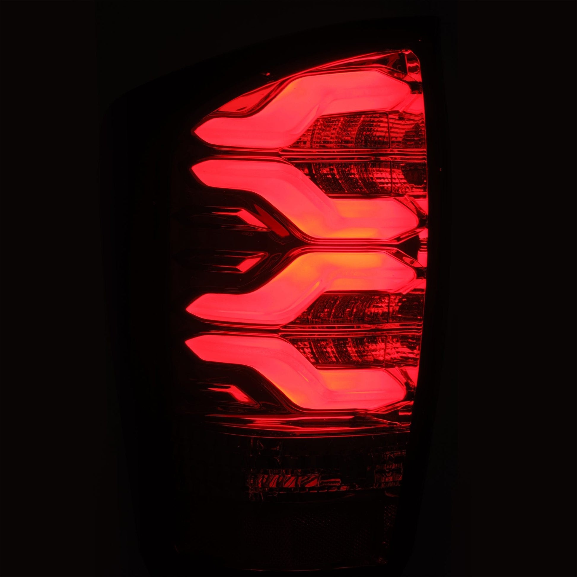 AlphaRex 16-20 Toyota Tacoma PRO-Series LED Tail Lights Red Smoke - eliteracefab.com