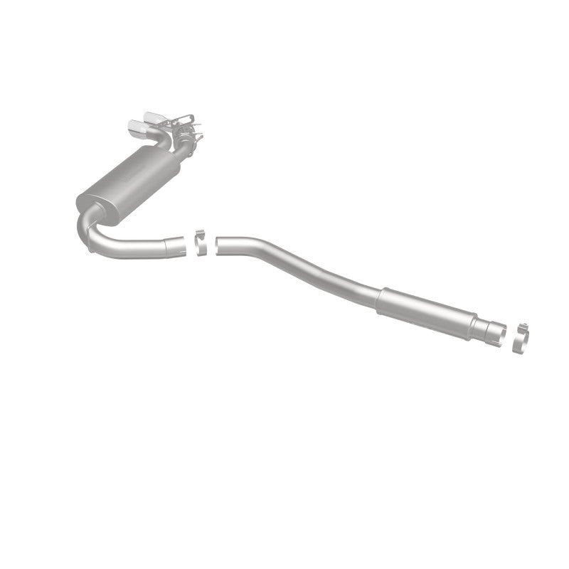 MagnaFlow CB SS 2.5/3in Dual Straight DS Rear Ext 3in Tip 12-15 BMW 328i /428i 2.0L Coupe Sedan Magnaflow