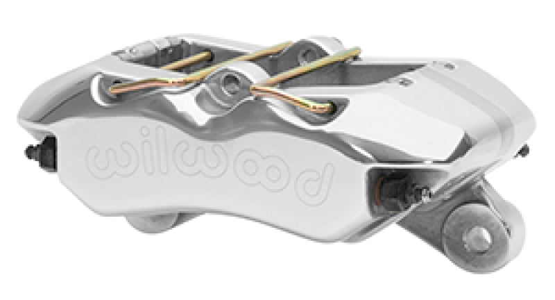 Wilwood Caliper-Forged Dynapro 5.25in Mount/ 4 - 1.98in Pistons/ .81in x 13.06in. Rotor - Polished Wilwood